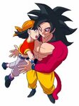 Goku and Pan ♡ Dragon ball super manga, Anime dragon ball su